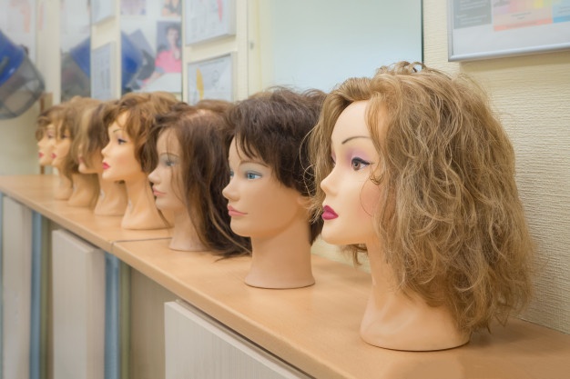 peruca de cabelo natural feminino